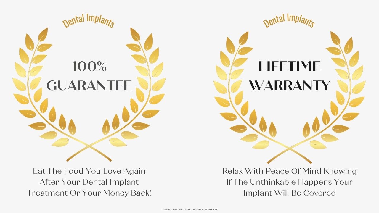 Dental Implants Lifetime Warranty